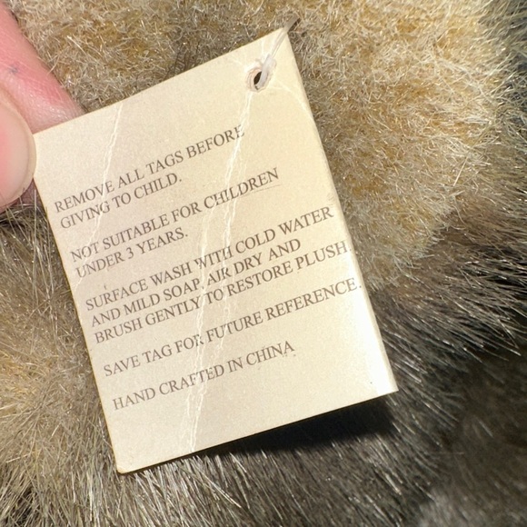 Vintage Bearington Bears Smokey 2006M Brown Bear Realistic Poseable NWT - Picture 8 of 16